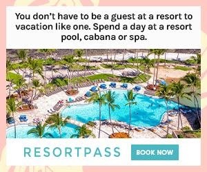Get pool, spa, and amenity access at luxurious hotels